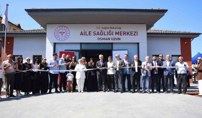 Düzce Osman Uzun Aile Sağlığı Merkezi dualarla açıldı