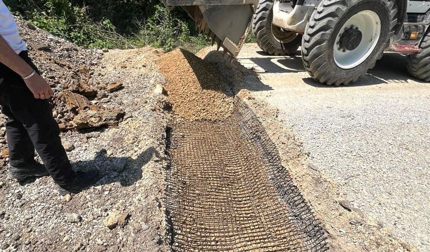 Kaynaşlı'da Sazköy'ün yağmur suyu ve drenaj altyapısı güçlendirildi