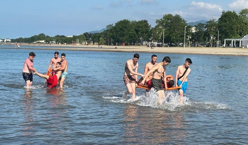Ordu'da cankurtaranlar deniz sezonuna hazır