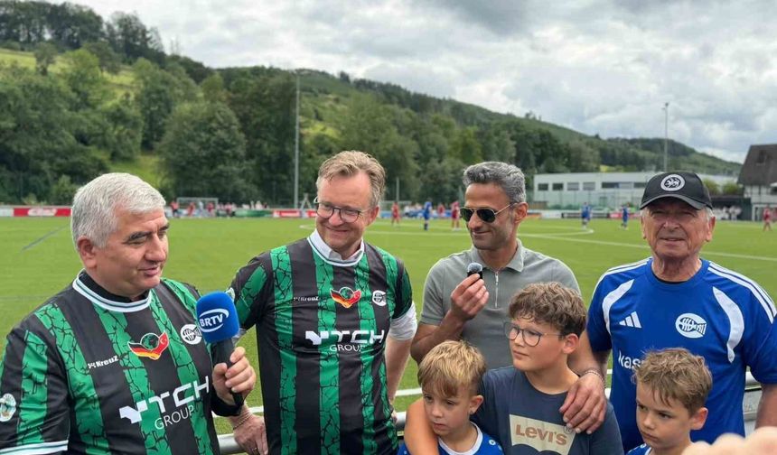 Çaycumaspor ile SSV Elspe arasında dostluk kazandı