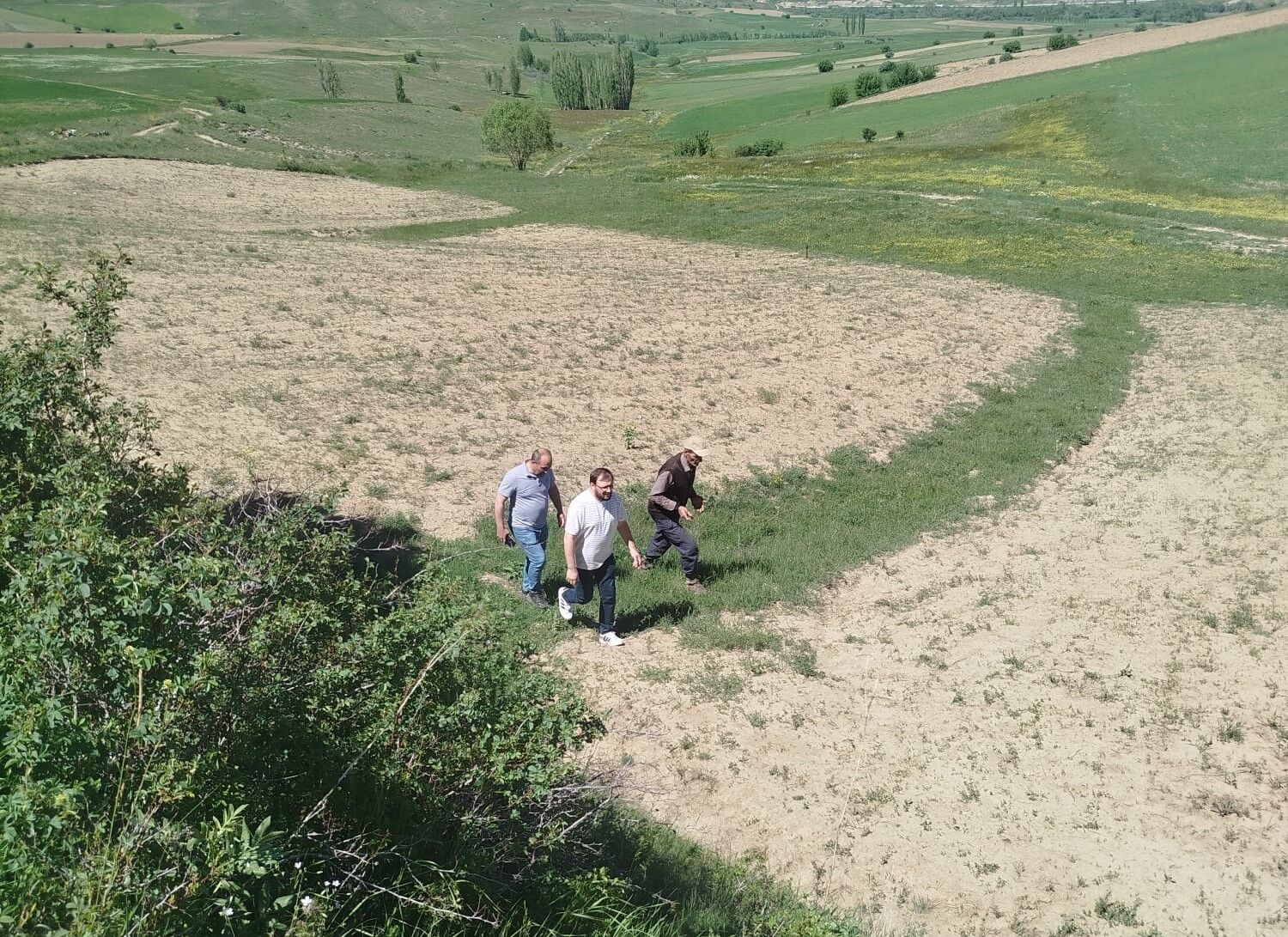 Bayburt'ta hazine taşınmazları için arazi çalışması yapıldı